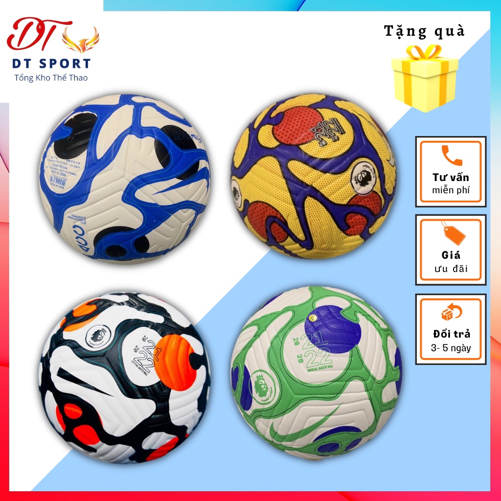 Bóng đá đúc UEFA Champions League 2022 siêu bền đẹp đá giải size 5 ⚡ Free Ship - Tặng kim bơm và túi lưới ⚡