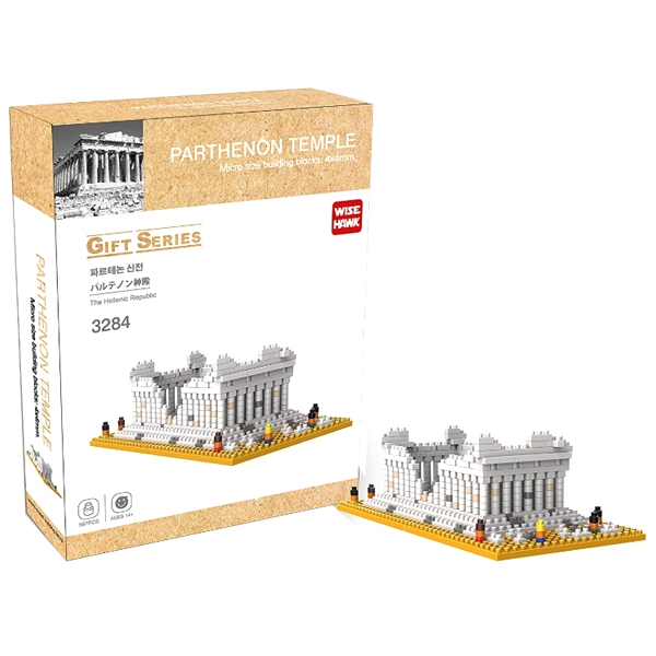 Ghép Hình Đền Parthenon Hy Lạp - 3284 - WISE HAWK