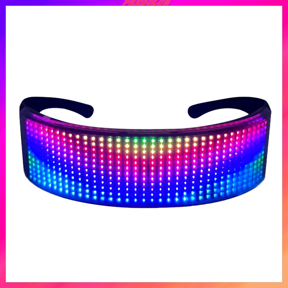 Mắt Kính Có Đèn LED Phát Sáng Dành Cho Các Bữa Tiệc [Predolo2] DJ