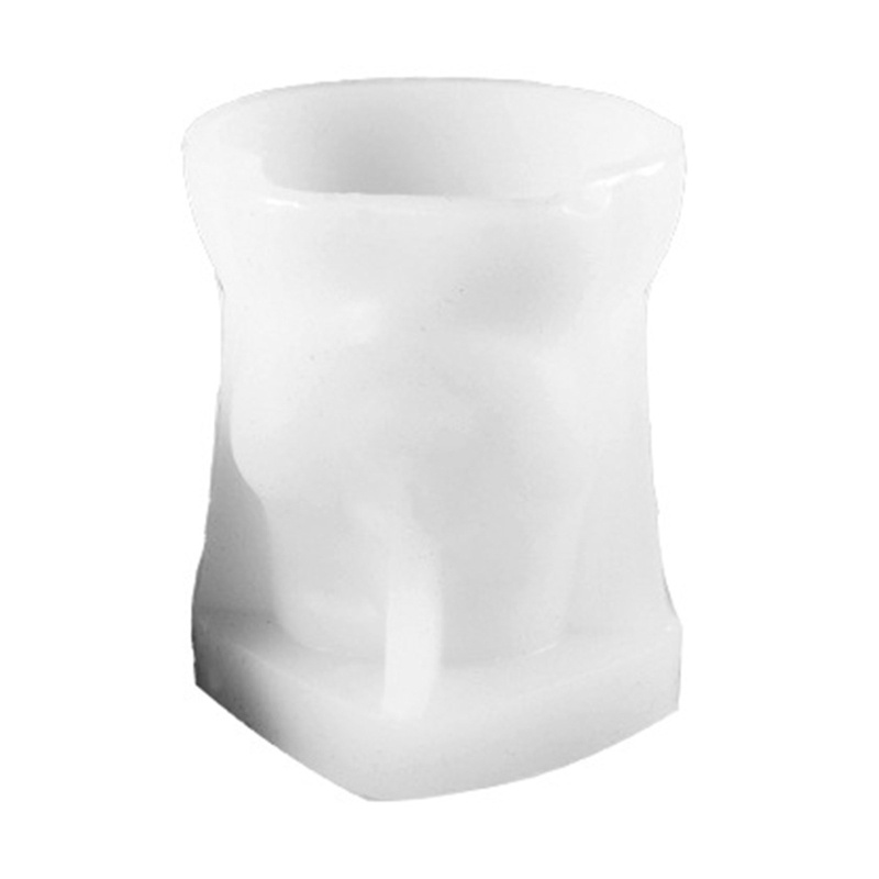 Khuôn Silicone Làm Nến / Xà Phòng Hình Tượng Moai