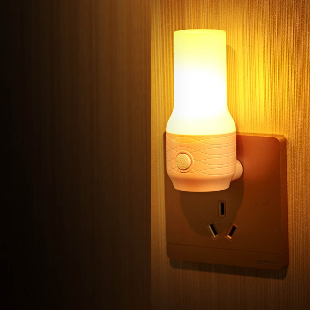 Đèn ngủ bóng LED tiết kiệm năng lượng thiết kế nhỏ gọn tiện lợi