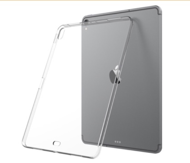 Ốp lưng Ipad mini 5, Ipad pro 11/ 12,9 inch new 2018/2020- Silicon Trong suốt, chống sốc, chống vỡ.