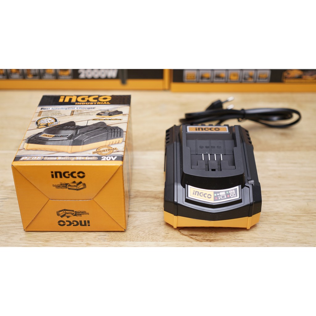 DMTT Dock Sạc Pin 20V 2A Ingco FLI2001