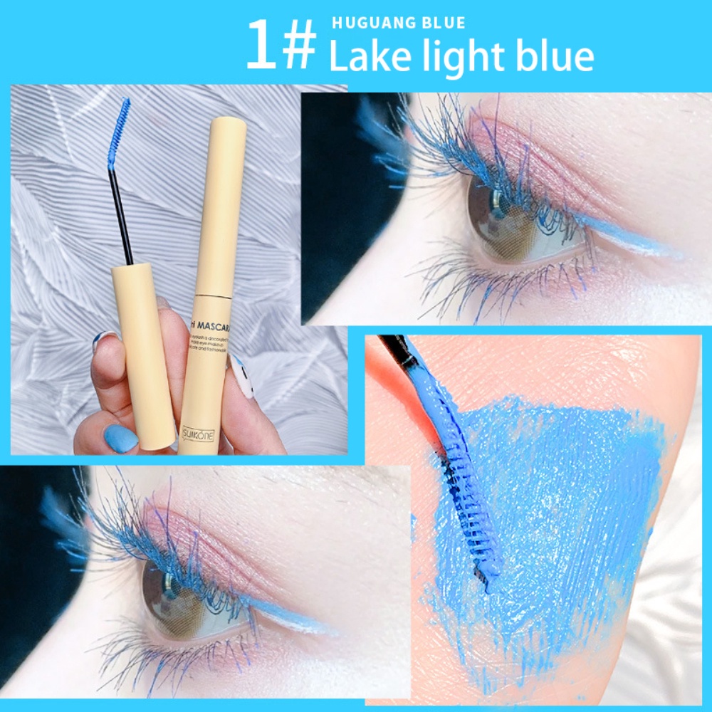 (Hàng Mới Về) Mascara Suikone Mini 8 Màu Lâu Trôi Chống Thấm Nước Đầu Cọ Nhỏ | BigBuy360 - bigbuy360.vn