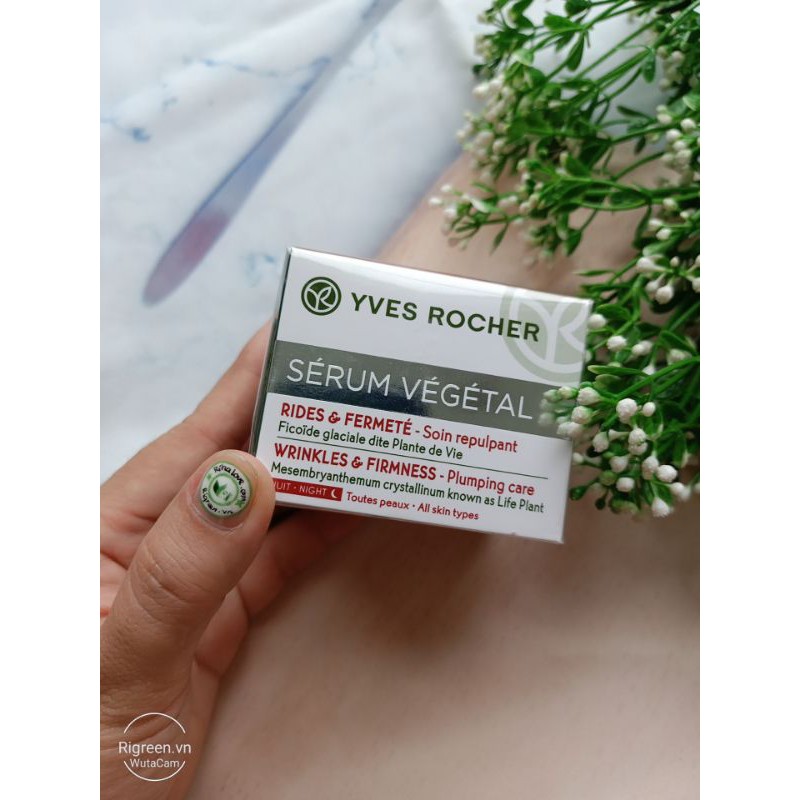 Kem trẻ hóa đêm Serum Vegetal Rides & Fermete Yves Rocher
