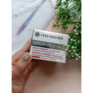 Kem trẻ hóa đêm Serum Vegetal Rides & Fermete Yves Rocher