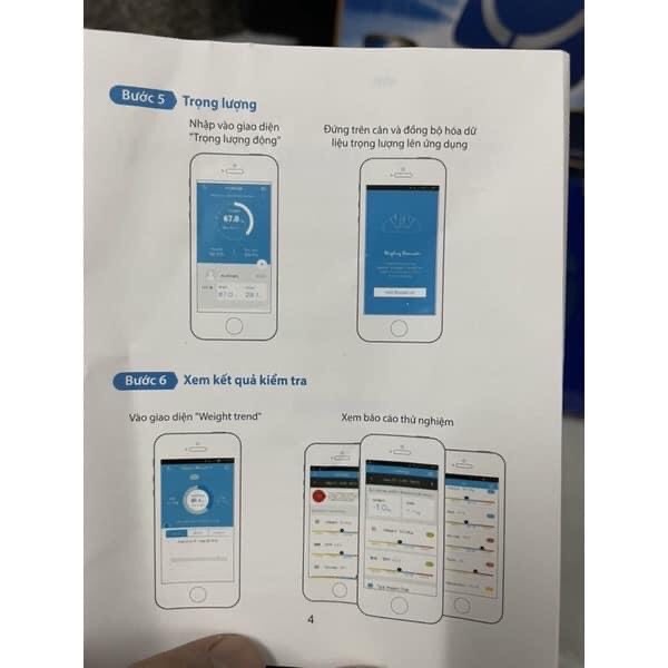 Cân sức khoẻ điện tử Bluetooth- KM của Ensure