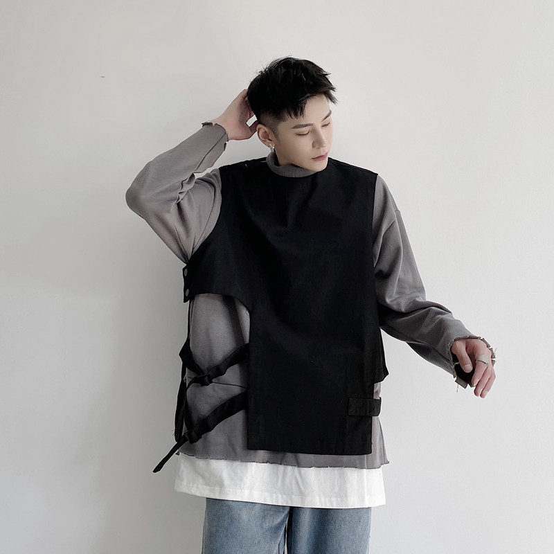 Áo Khoác Vest Kiểu Dáng Đơn Giản Dễ Phối Đồ Cho Nam Và Nữ