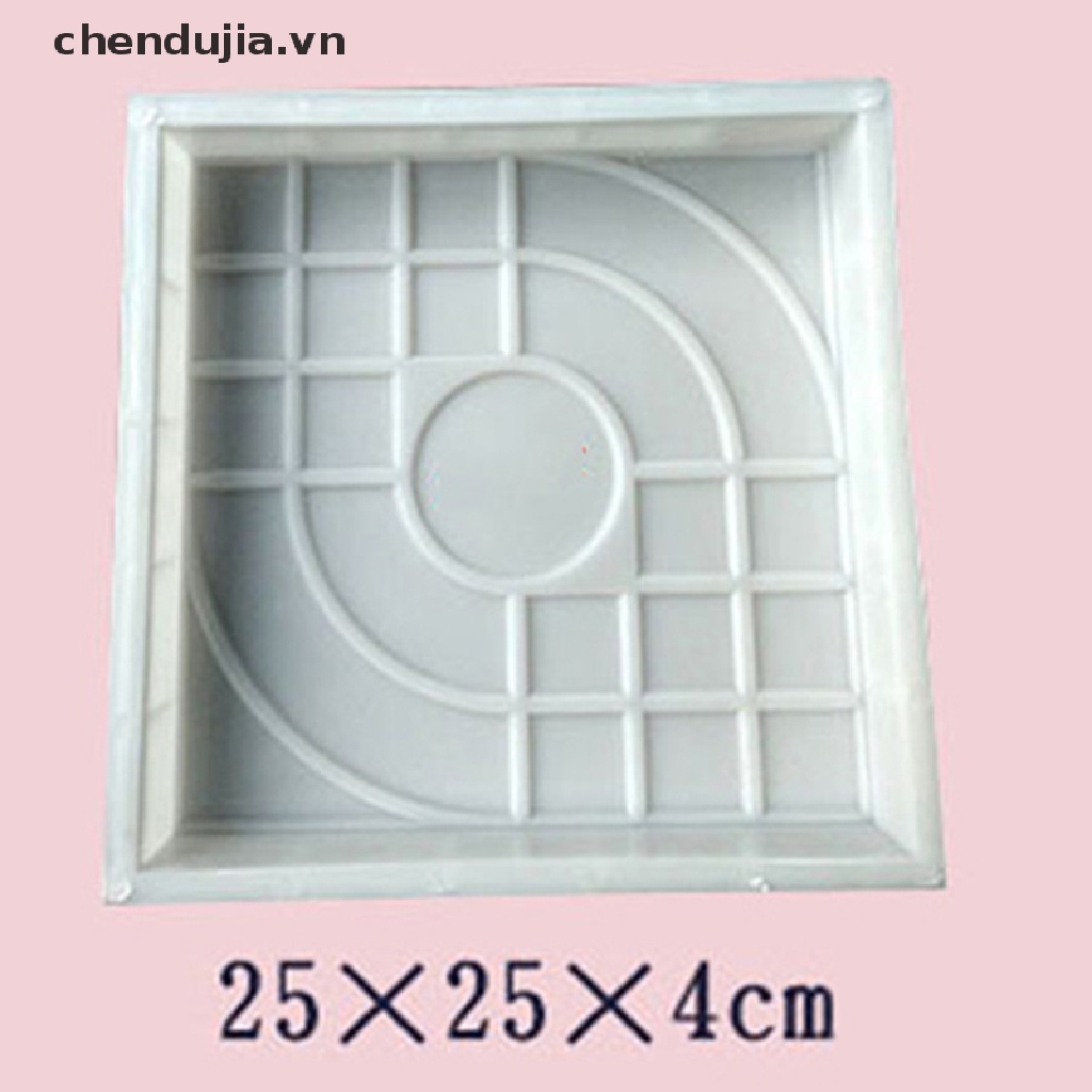 Khuôn Làm Gạch Lát Lối Đi Hình Vuông Tiện Dụng Cho Sân Vườn