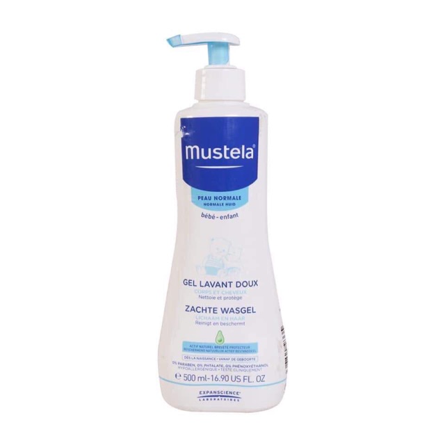 Sữa tắm gội mustela cho bé 500ml