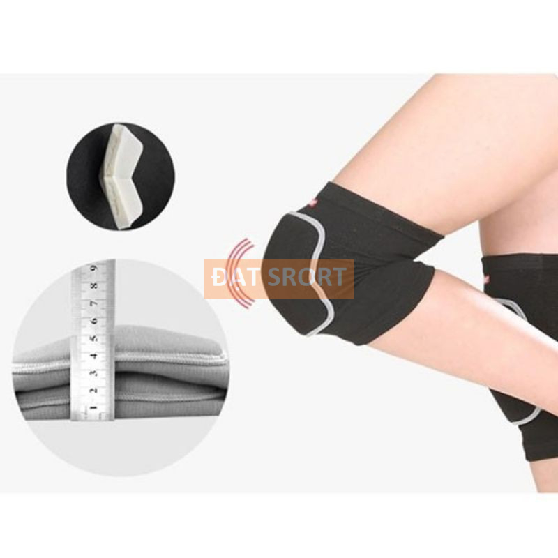 Băng Quấn Đầu Gối Aolikes 0210 ( 2 chiếc ) Có Lớp Đệm Yoga , Gym Cho Nữ
