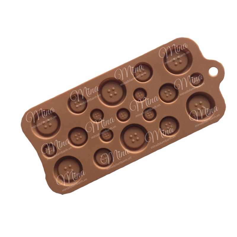 Khuôn Silicone Nút Áo/Khuy Áo