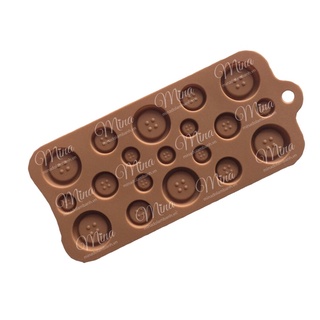 Khuôn Silicone Nút ÁoKhuy Áo