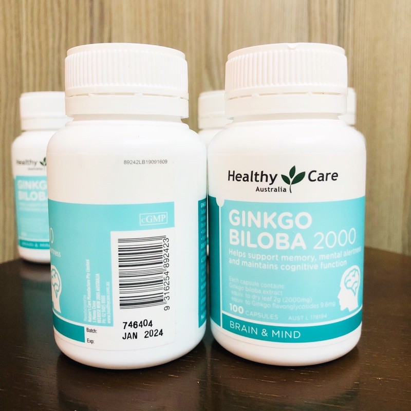 Viên bổ não Ginko Biloba 2000, 6000