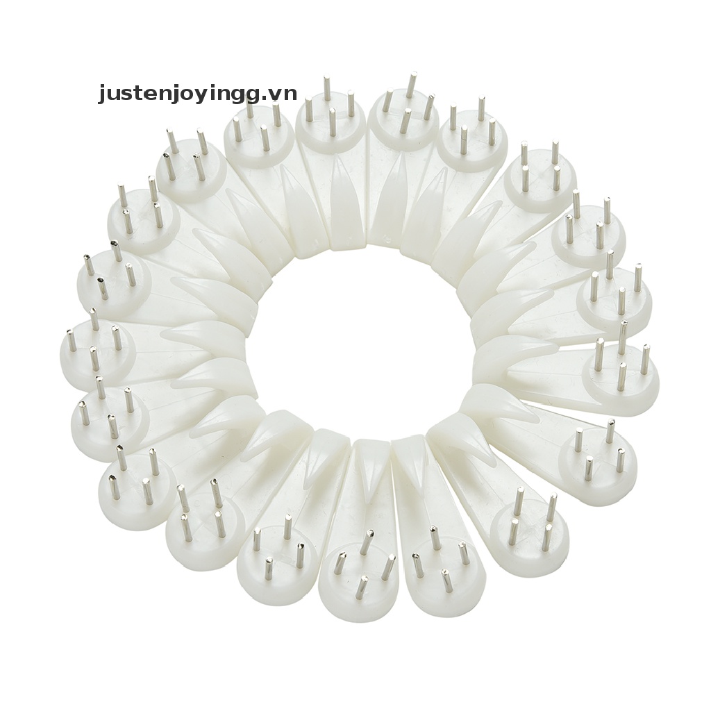 Bộ 20 Móc Nhựa Cứng Treo Ảnh Gắn Tường