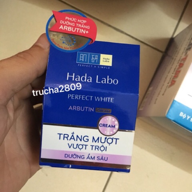 Hada Labo PERFECT WHITE ARBUTIN CREAM – Kem Hada Labo TRẮNG HOÀN HẢO