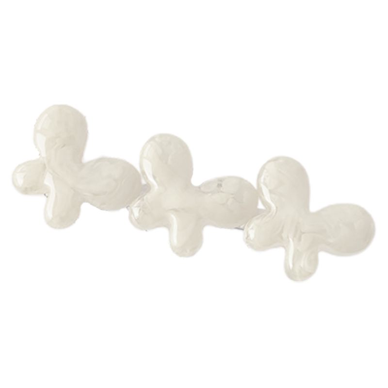 Kẹp Tóc Kim Loại Màu Kẹo Ngọt Hình Bướm Dễ Thương Cho Nữ