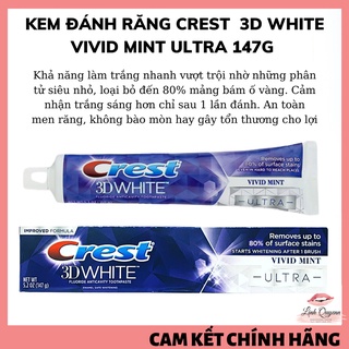 Kem Đánh Răng Crest Vivid Mint Ultra 147G