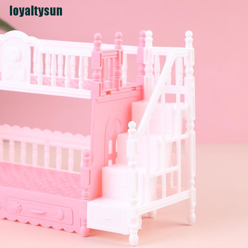 Mô Hình Giường Ngủ Trang Trí Nhà Búp Bê Phong Cách Châu Âu