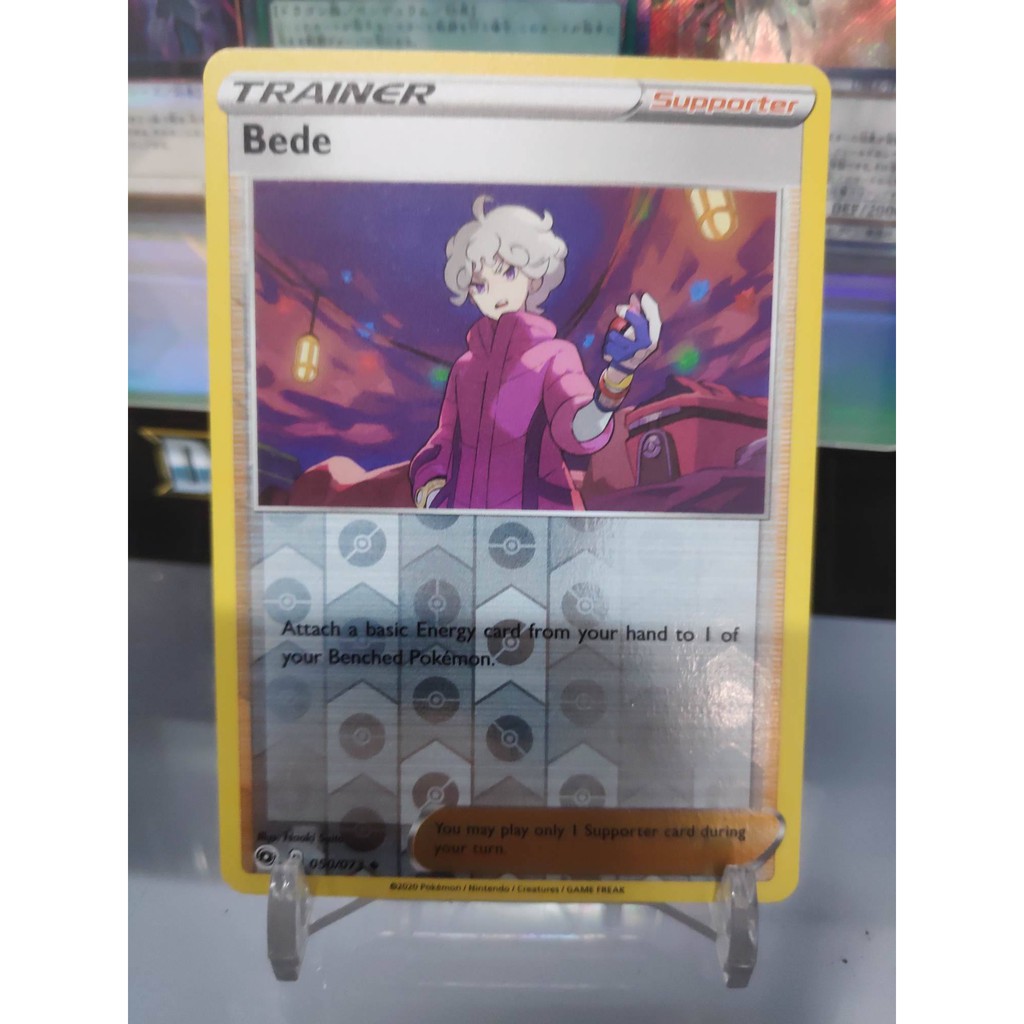 [ Dưa Hấu Yugioh ] Lá bài thẻ bài Pokemon Trainer Supporter Bede