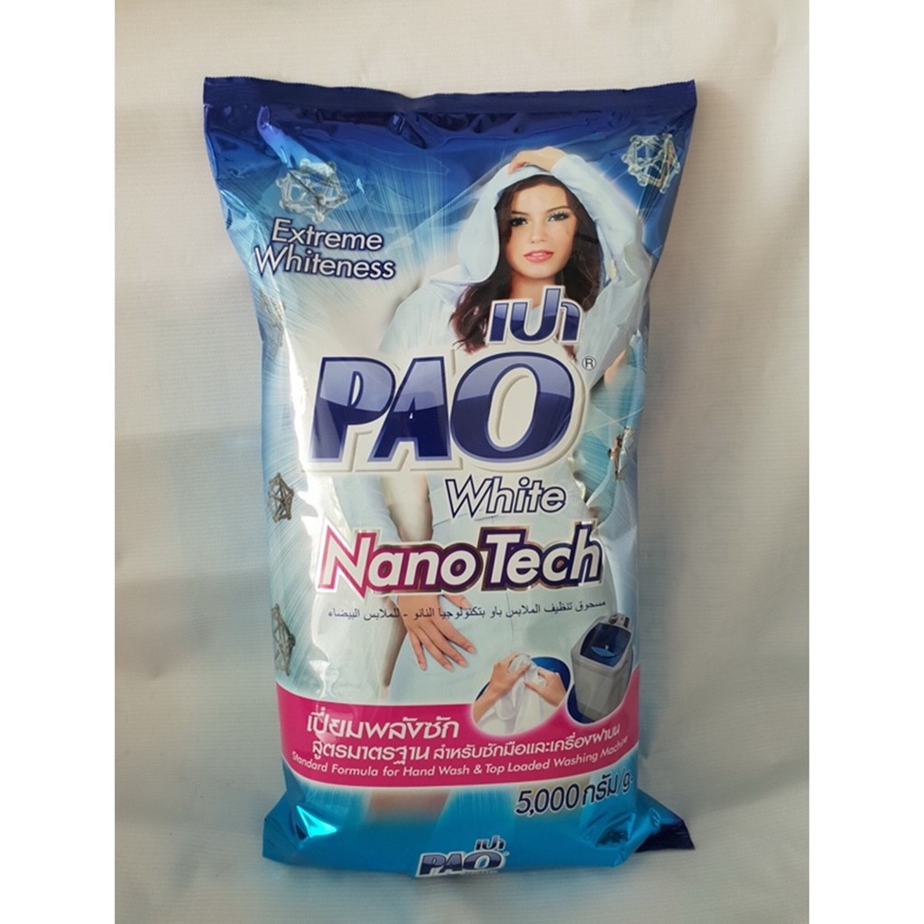 Bột giặt PAO 5kg hãng Lion Thái Lan