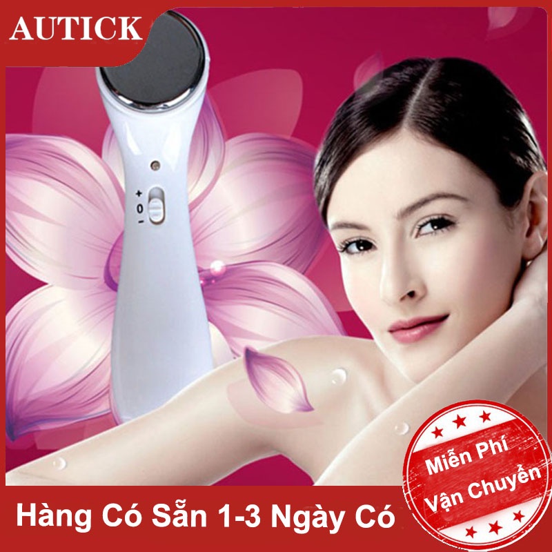 Máy Massage Mặt Ion, Máy Matxa Cầm Tay Nâng Cơ Chăm Sóc Da