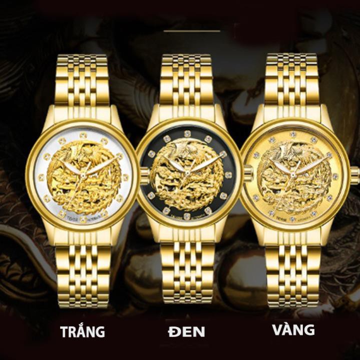 đồng hồ nữ tivise mặt phượng hoàng