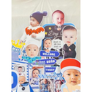 Hình bé chibi trang trí sinh nhật