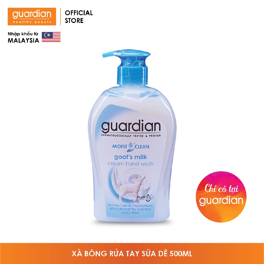 Kem rửa tay sữa dê Guardian 500ml