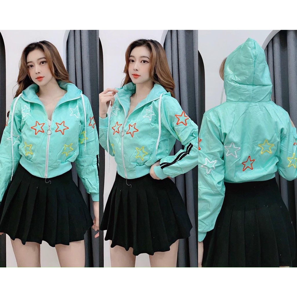 [NGÔI SAO] Áo khoác thời trang Quảng Châu Mẫu Mới Style Cá Tính Unisex form chuẩn Hàng Xuất Khẩu