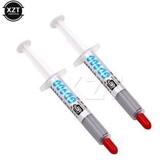 5 Chiếc GD900 Nhiệt Dẫn Điện Mỡ Dán Silicon Thạch Cao Tản Nhiệt Hợp Chất Hiệu Suất Cao Màu Xám Lưới Trọng Lượng 3g SY3