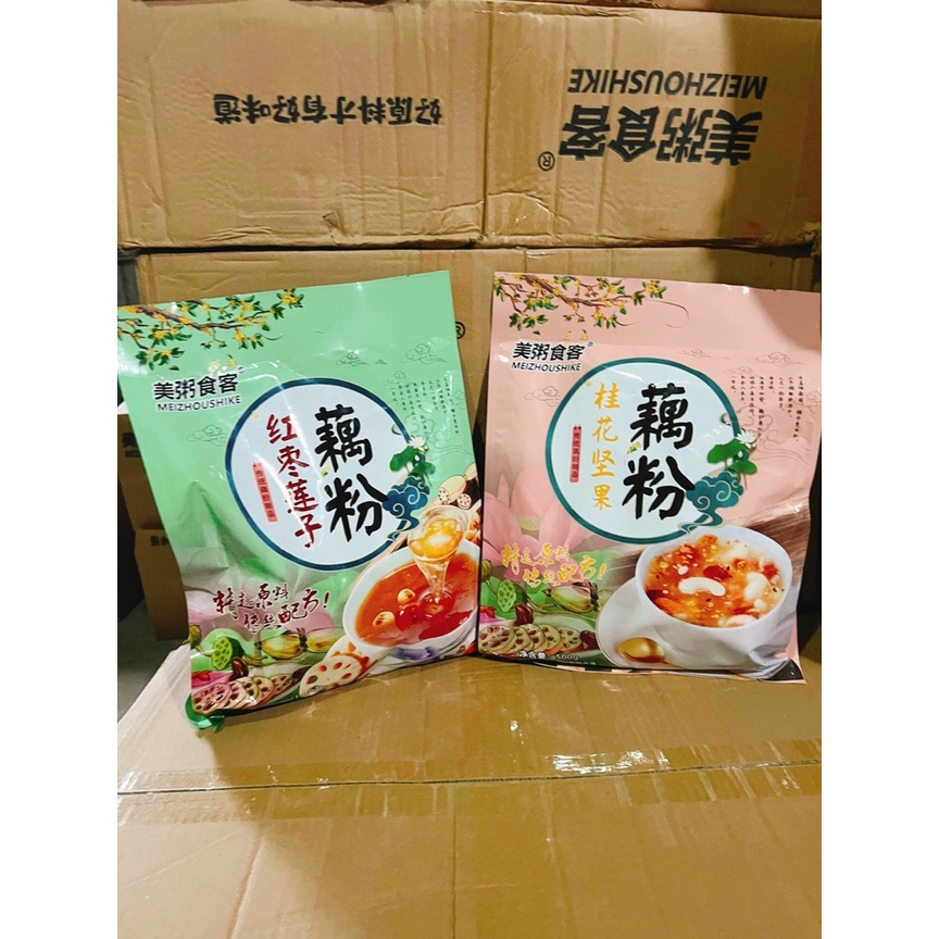 Bột Củ Sen Dưỡng Nhan Meizoushike gói 500gr