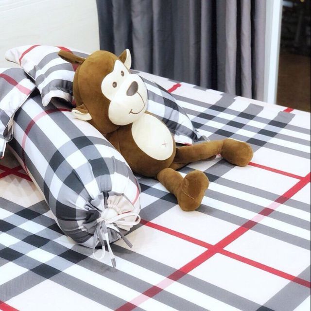 Bộ ga nệm thun thái 4 món cao cấp