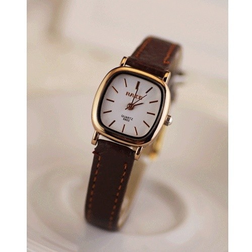 Đồng hồ nữ JIS dây da tổng hợp mặt chữ nhật | BigBuy360 - bigbuy360.vn