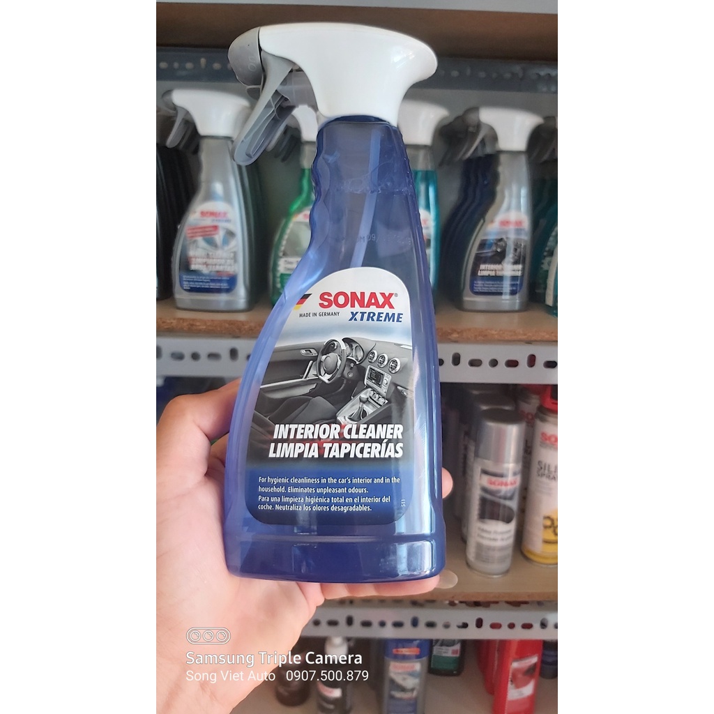 Sonax Interior Cleaner -  Dung dịch vệ sinh và khử mùi nội thất Sonax 500ml