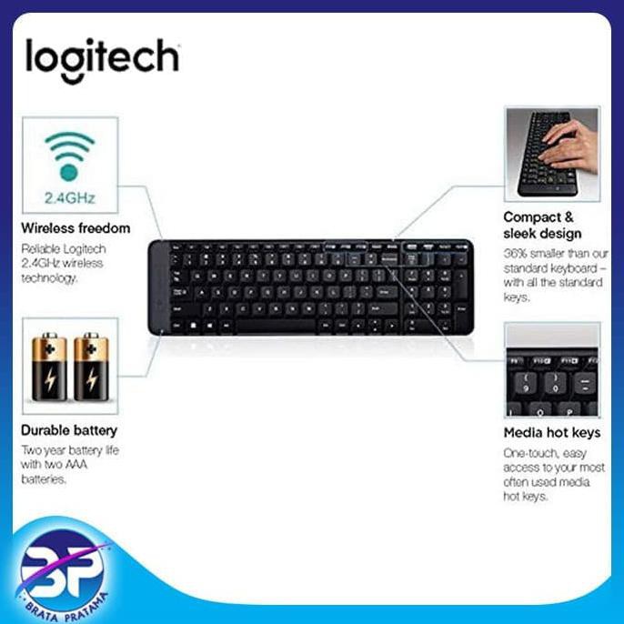 Chuột Không Dây Logitech Mk215