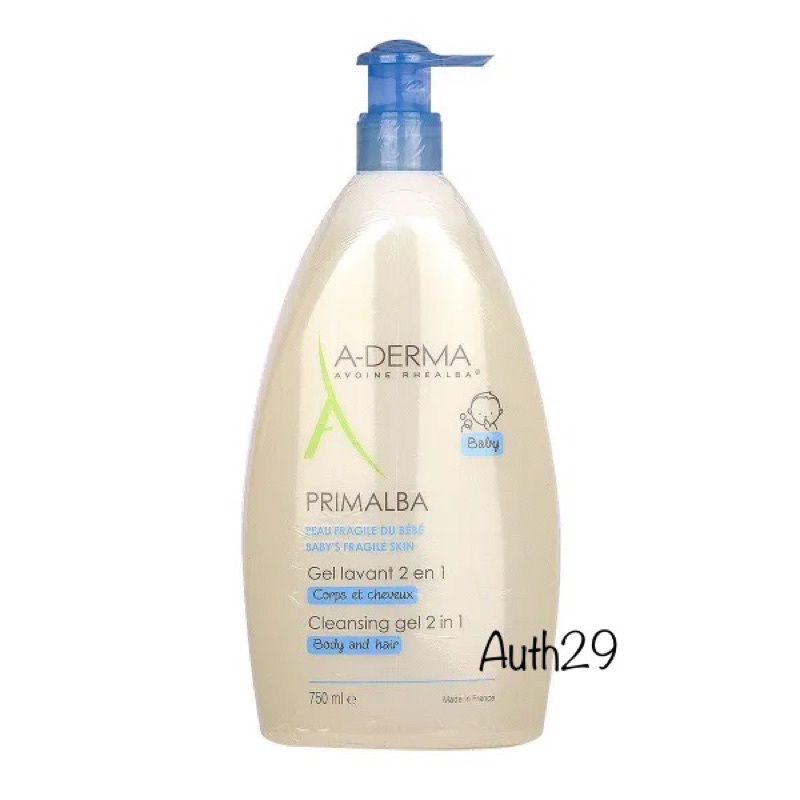 Sữa Tắm Gội Trẻ Em A-Derma Primalba Pháp 🇫🇷