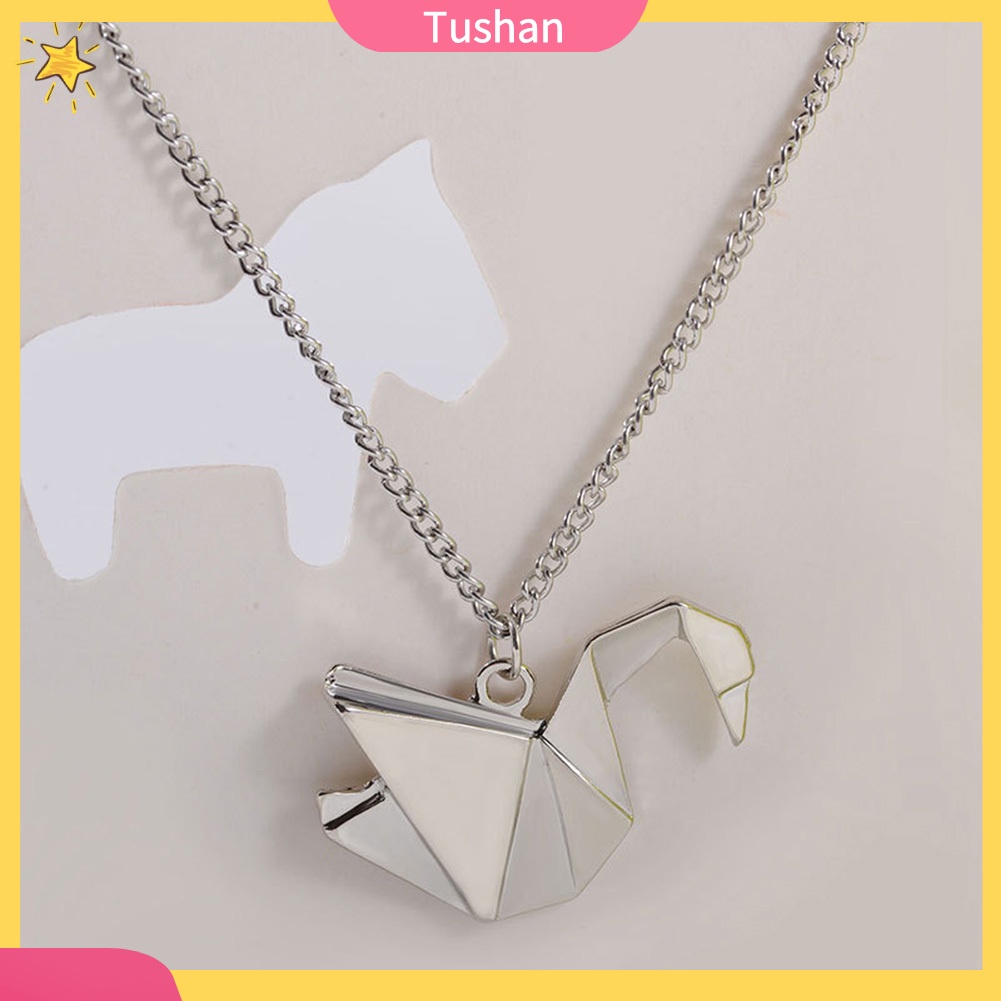 Vòng cổ mặt hình hạt giấy thời trang dành cho nữ