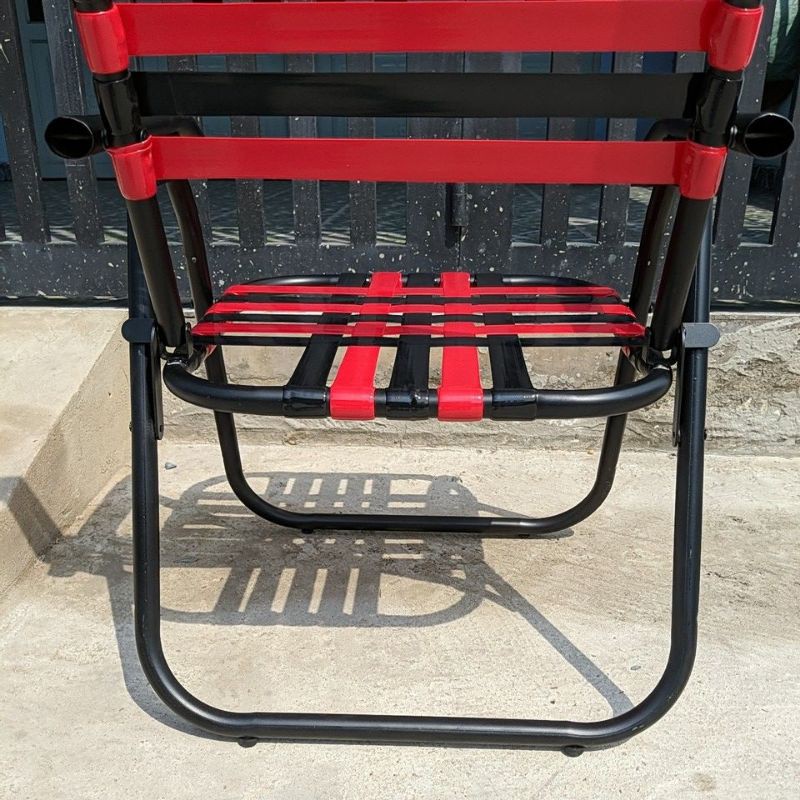 ghế xếp ( khung thép không rỉ + dây nhựa ) | BigBuy360 - bigbuy360.vn