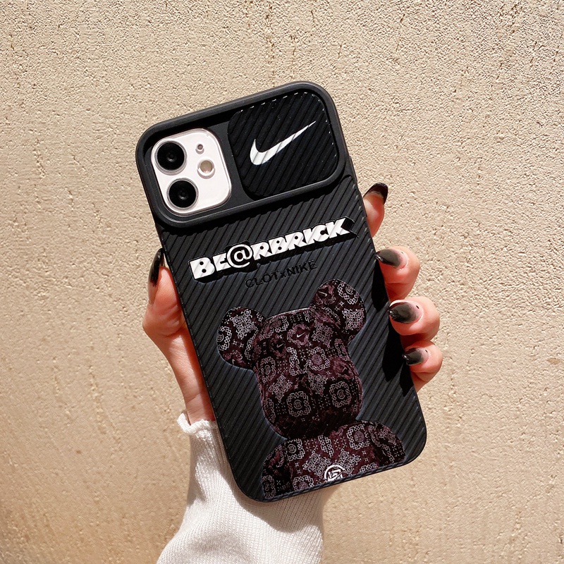 IPhone 11 12 Pro Max 7 8 Plus Xr X Xs MaxỐp Điện Thoại Chống Sốc In Hình Gấu Cho