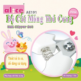 Bộ Cắt Móng Dành Cho Thú Nuôi Alice