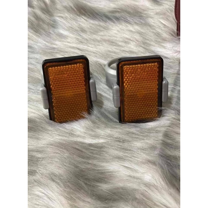 Mắt mèo Chữ Nhật gắn phuộc trước kiểu SH Ý Mỹ cho 125i 150i 300i 350i và các dòng xe khác . DoChoiXeMay
