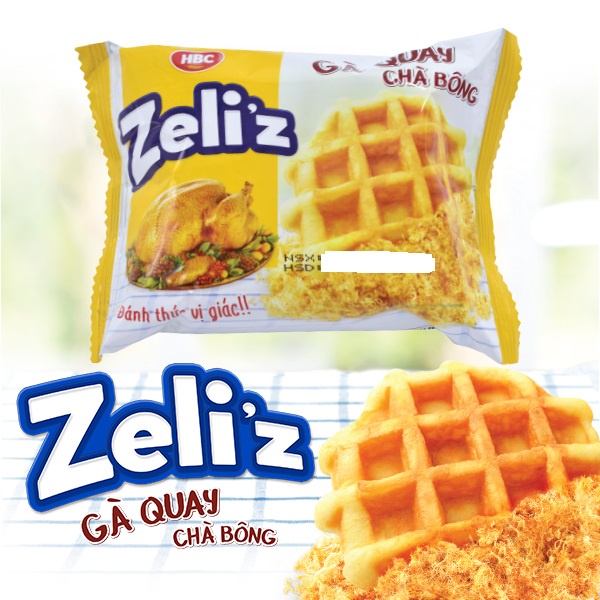 BÁNH ZELI'Z CHÀ BÔNG 4 VỊ GÓI 156G