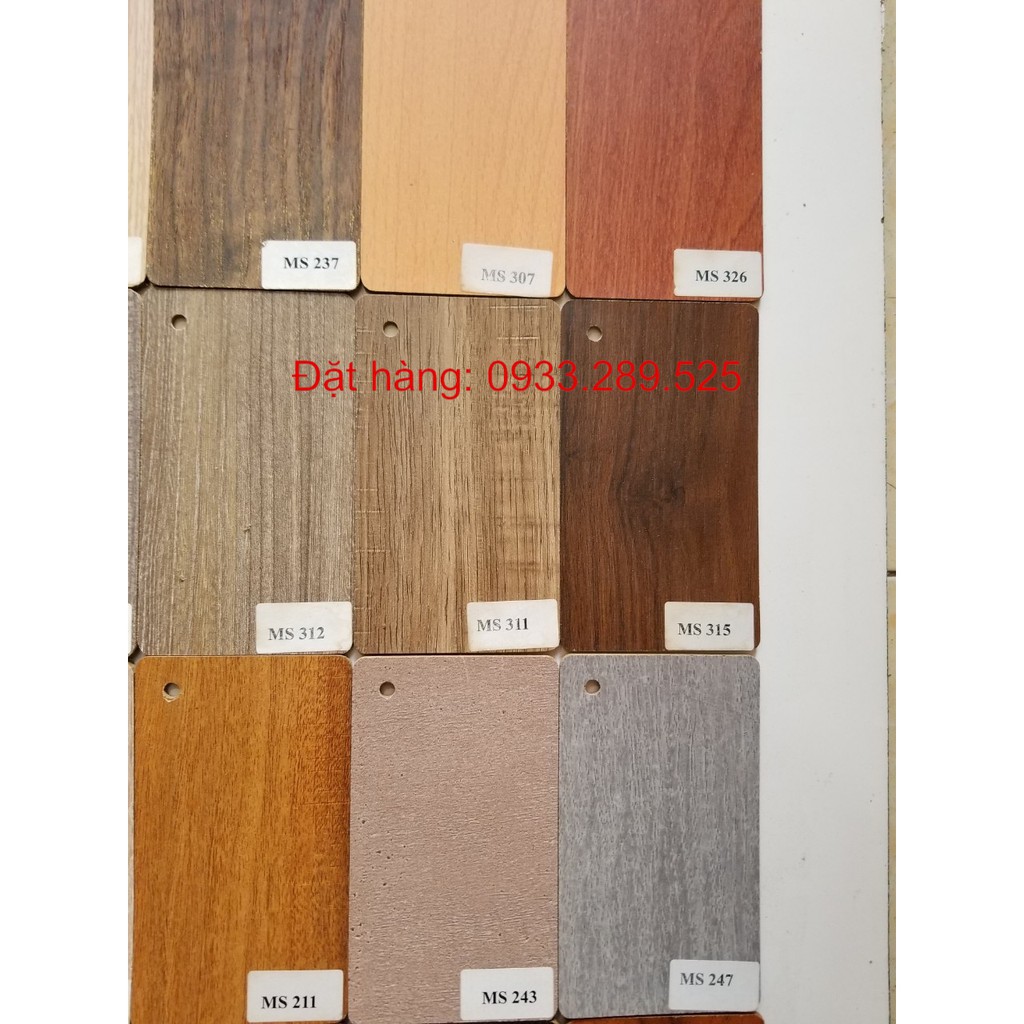 Ván MDF 17li phủ melamine 2 mặt 1m22x2m44 giá kho