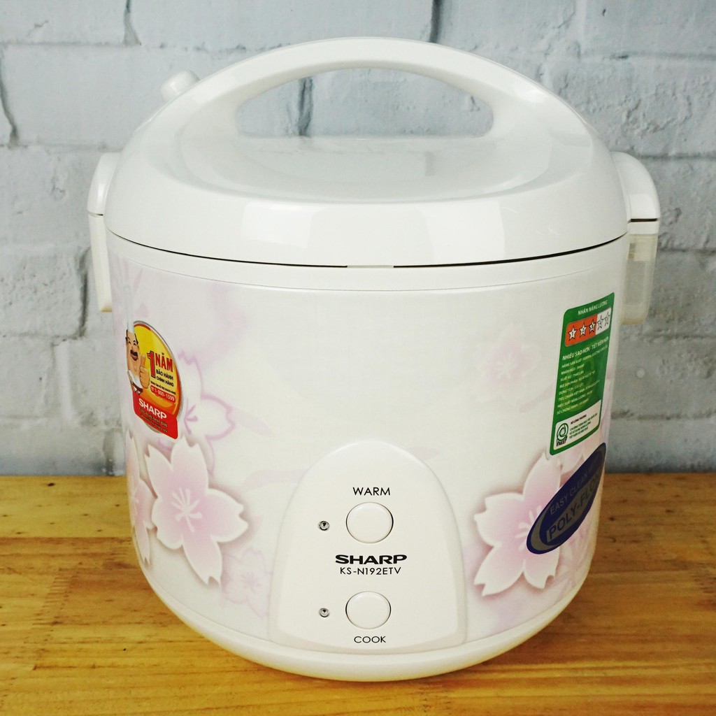 Nồi Cơm Điện Sharp KS-N192ETV &quot;SP&quot; - 1.8 Lít - Hàng chính hãng