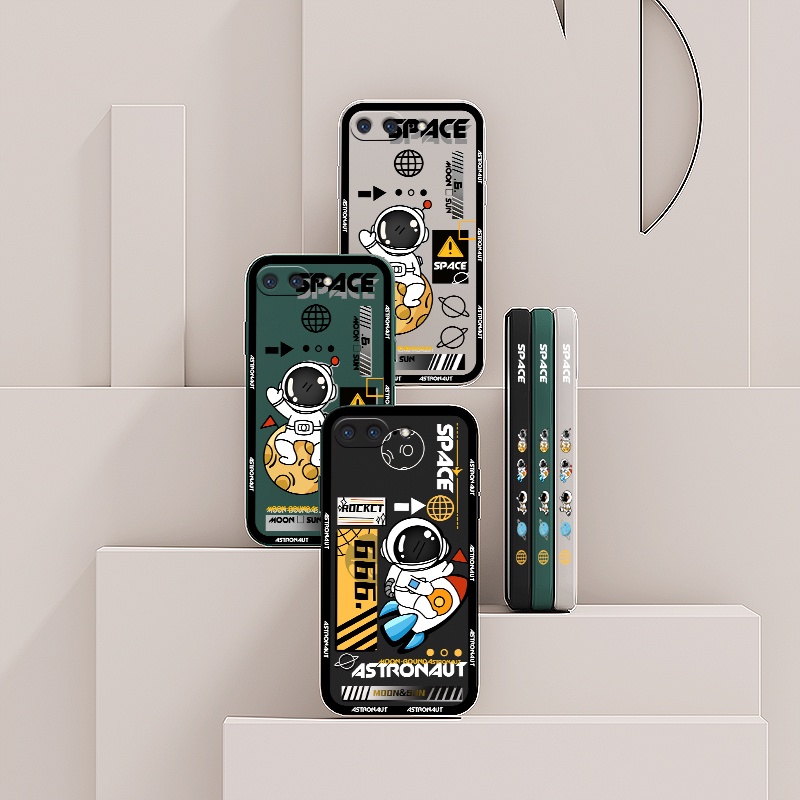 Ốp Điện Thoại silicon mềm ốp lưng phi hành gia Nasa thích hợp cho iphone 6 6s 7 8 plus