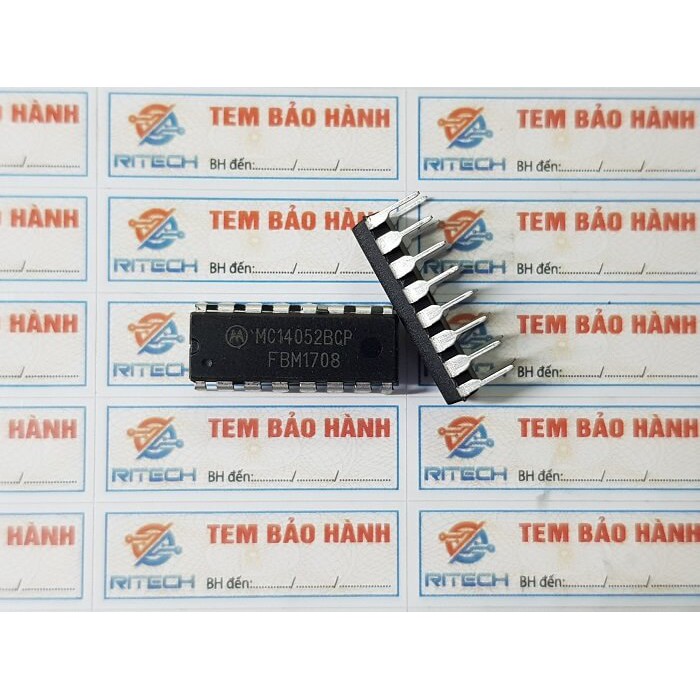 Combo 5 con MC14052BCP Analog Multiplexers/Demultiplexers DIP-16