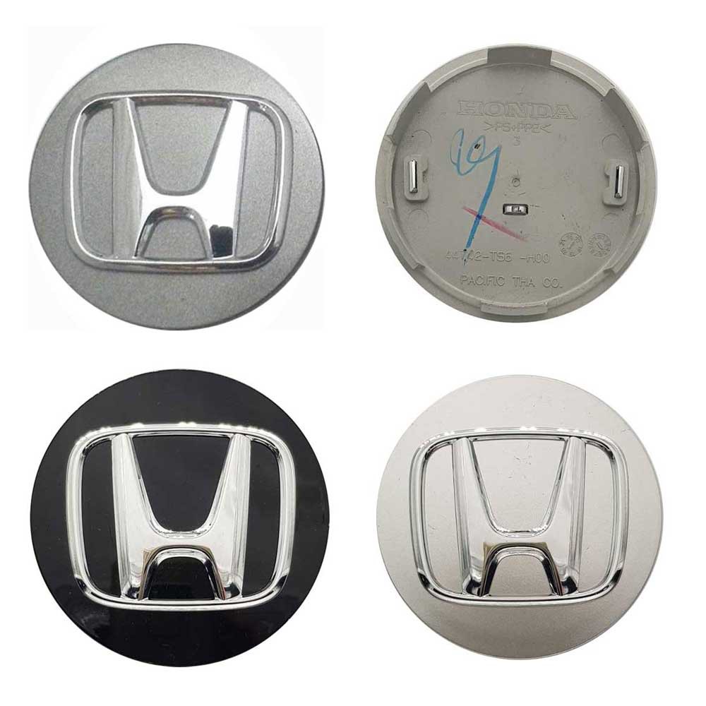 Vỏ trung tâm bánh xe cũ HONDA Accord Steam Civic FD CRV Xám 4 miếng
