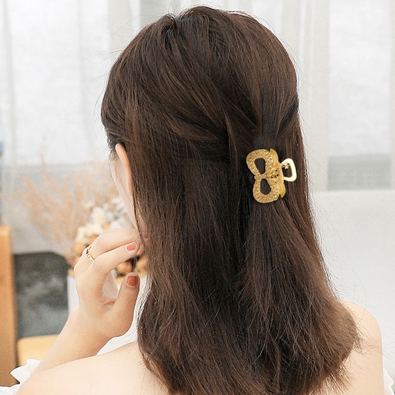 Kẹp Tóc Kim Loại Hình Ngôi Sao / Trái Tim Xinh Xắn Cho Nữ