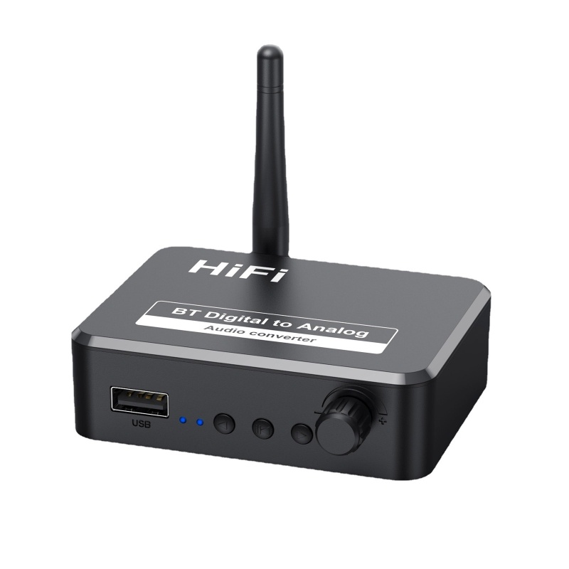 Bộ Chuyển Đổi Âm Thanh Kỹ Thuật Số Sang Analog SPDIF 3.5mm AUX